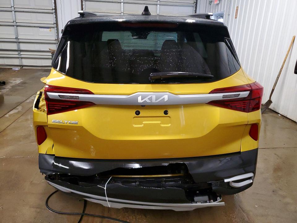 2022 Kia Seltos VIN KNDEUCAA7N7237313 COPART salvage auction — REAR END, Pa - Certificate Of Salvage, sold $5,700 on 2026-07-08 (photo 6)