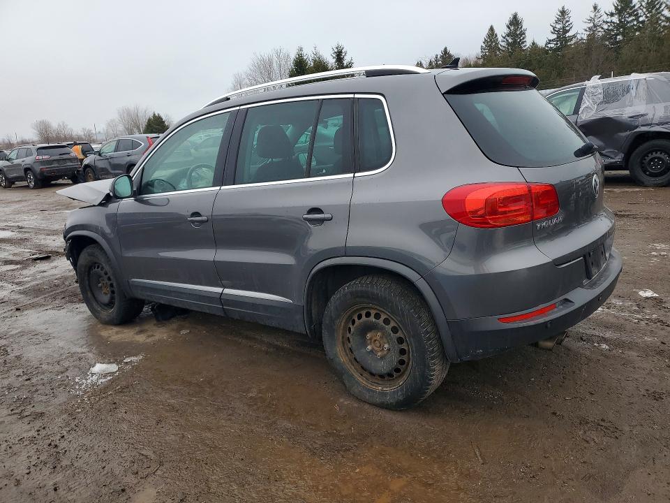 2012 Volkswagen Tiguan VIN WVGBV7AX6CW098866 COPART salvage auction — FRONT END, Salvage Title, sold $425 on 2026-08-04 (photo 2)
