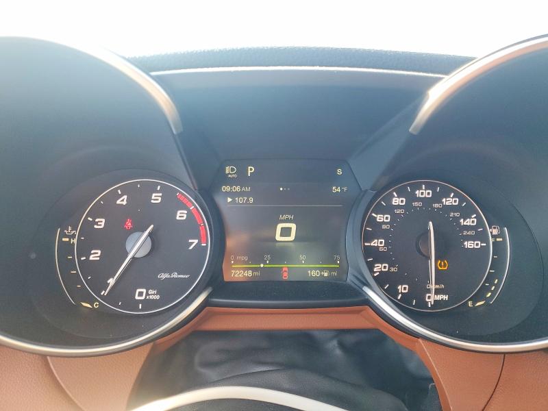 2018 Alfa romeo Giulia VIN ZARFAEBN5J7577862 COPART salvage auction — FRONT END, Id - Salvage Certificate Of Title, sold $3,600 on 2026-07-20 (photo 9)
