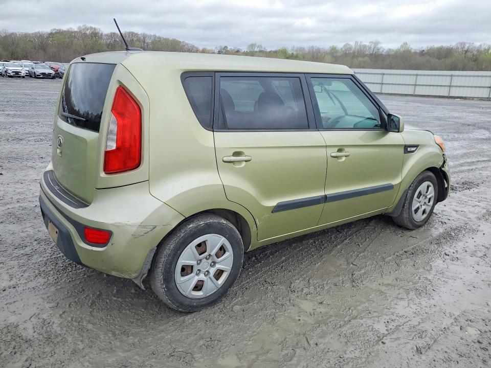 2013 Kia Soul VIN KNDJT2A59D7543765 COPART salvage auction — FRONT END, Nc - Salvage Certificate Of Title, sold $225 on 2026-07-29 (photo 3)