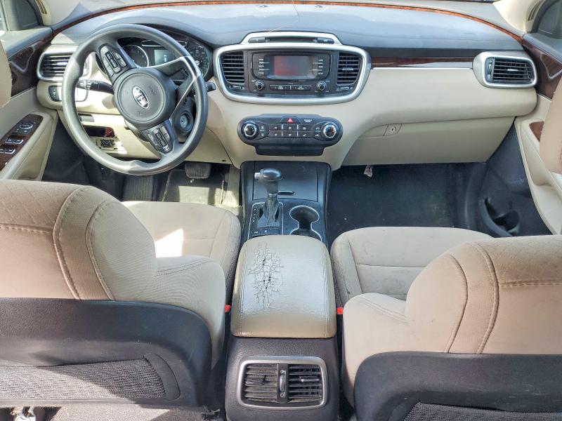 2017 Kia Sorento VIN 5XYPGDA38HG263093 COPART salvage auction — FRONT END, Oh - Cert Of Title-Flood History, sold $2,500 on 2026-07-28 (photo 8)