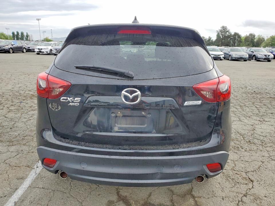 2016 Mazda Cx-5 VIN JM3KE4DY1G0893590 COPART salvage auction — FRONT END, Ca - Salvage Certificate, sold $3,900 on 2026-07-17 (photo 6)