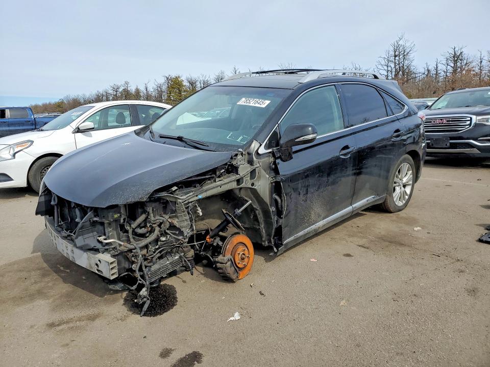 2012 Lexus Rx VIN JTJBC1BA4C2431359 COPART salvage auction — FRONT END, Ny - Mv907A-Parts Only, sold $2,050 on 2026-07-15 (photo 1)