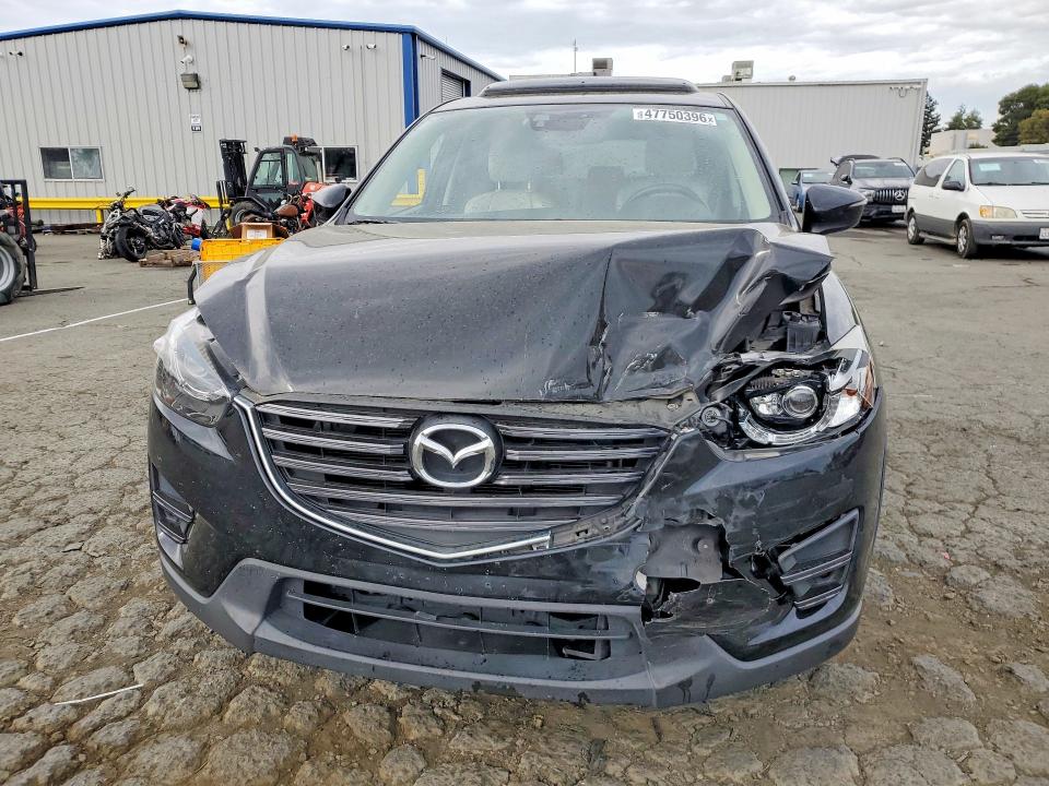2016 Mazda Cx-5 VIN JM3KE4DY1G0893590 COPART salvage auction — FRONT END, Ca - Salvage Certificate, sold $3,900 on 2026-07-17 (photo 5)