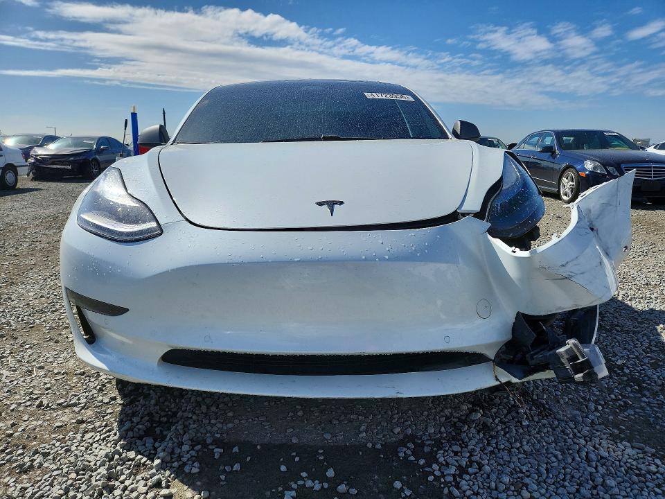 2021 Tesla Model 3 VIN 5YJ3E1EA6MF990830 COPART salvage auction — FRONT END, Ca - Salvage Certificate, sold $6,500 on 2026-07-14 (photo 5)