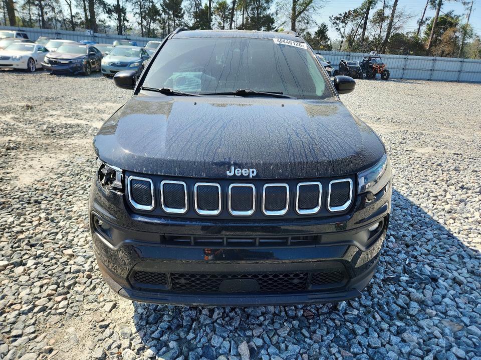 2022 Jeep Compass VIN 3C4NJCBB7NT164326 COPART salvage auction — FRONT END, Ga - Cert Of Title-Salvage, sold $3,800 on 2026-07-09 (photo 5)