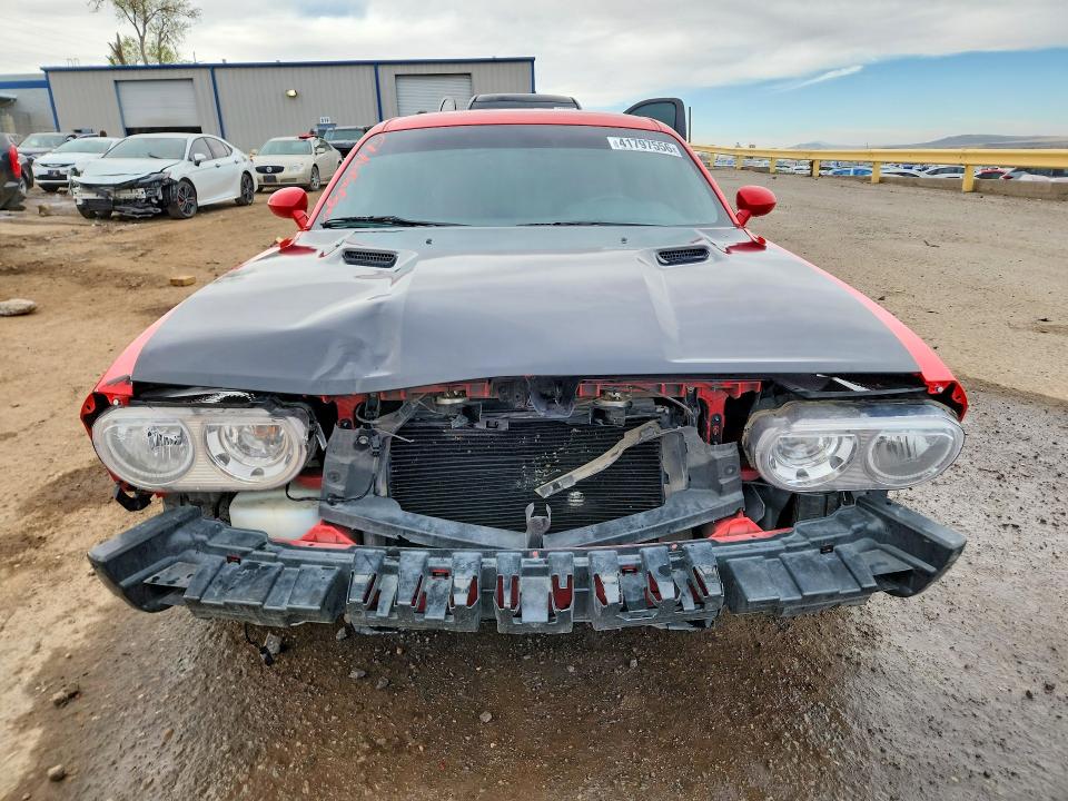 2014 Dodge Challenger VIN 2C3CDYBT8EH186370 COPART salvage auction — FRONT END, Nm - Cert Of Title-Salvage, sold $875 on 2026-07-30 (photo 5)