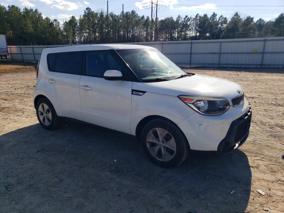 2016 Kia Soul VIN KNDJN2A23G7303471 COPART salvage auction — FRONT END, Va - Cert Of Title - Salvage, sold $1,250 on 2026-07-06 (photo 4)