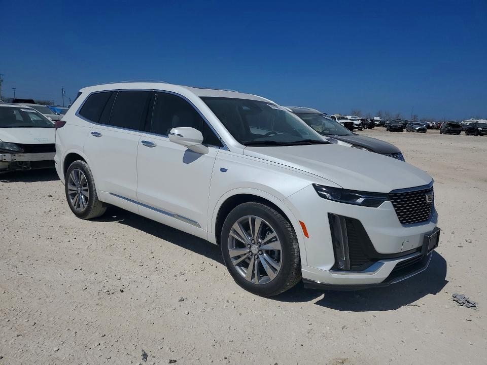 2025 Cadillac Xt6 VIN 1GYKPCRS5SZ124834 COPART salvage auction — MISSING/ALTERED VIN, Tx - Certificate Of Title, sold $23,000 on 2026-07-09 (photo 4)