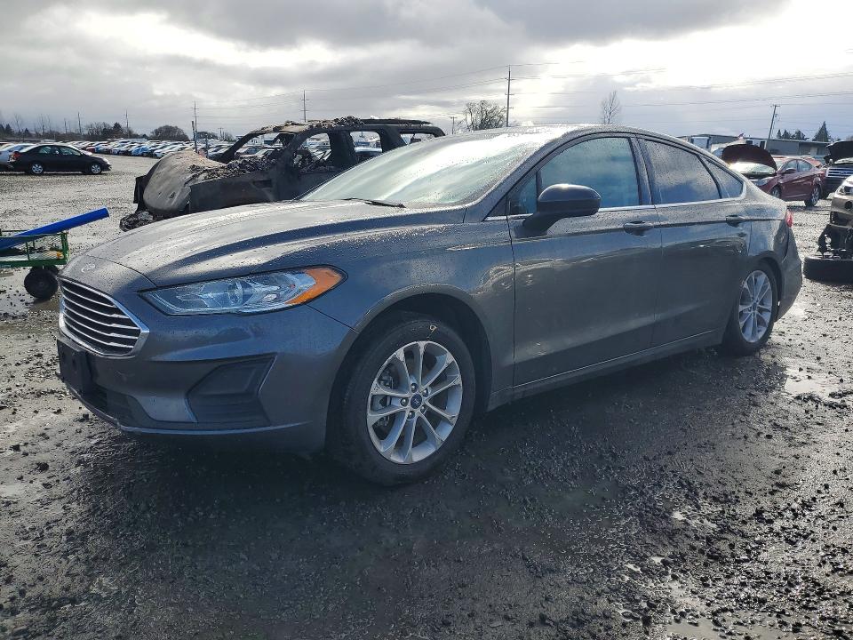 2020 Ford Fusion VIN 3FA6P0LU0LR135834 COPART salvage auction — REAR END, Salvage Title, sold $850 on 2026-07-21 (photo 1)