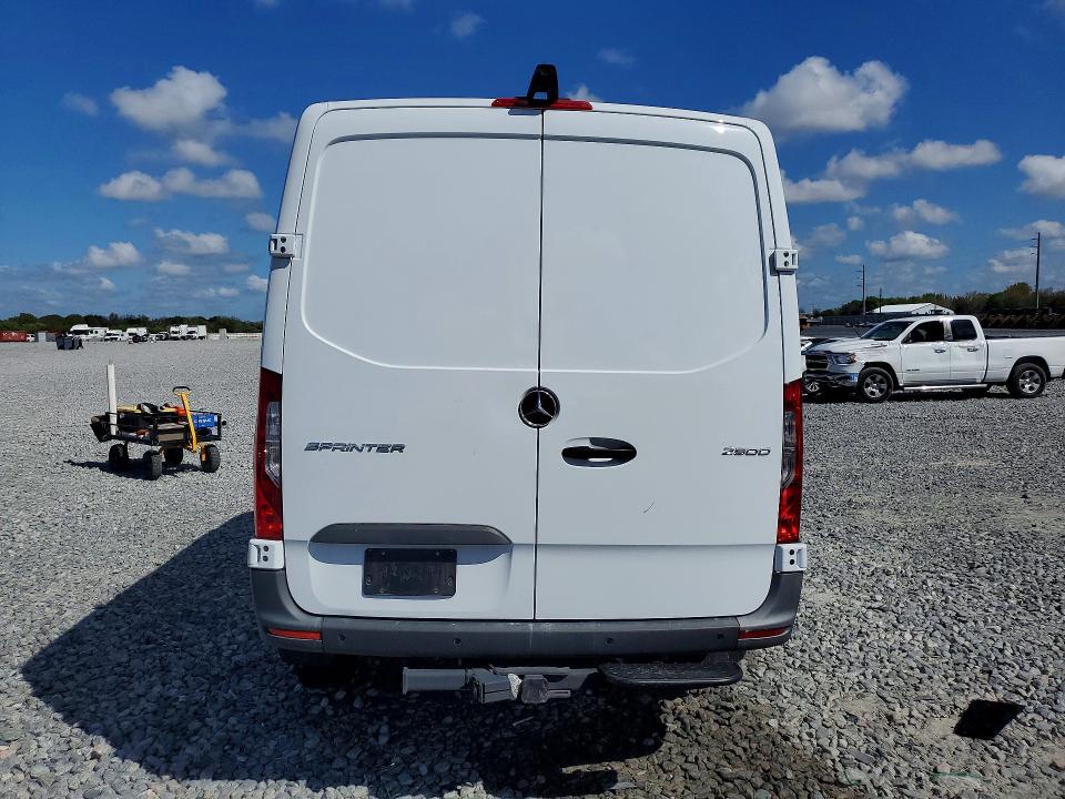 2025 Mercedes-benz Sprinter VIN W1Y4NBHY8ST195920 COPART salvage auction — FRONT END, Fl - Cert Of Title Slvg Rebuildable, sold $7,100 on 2026-07-21 (photo 6)