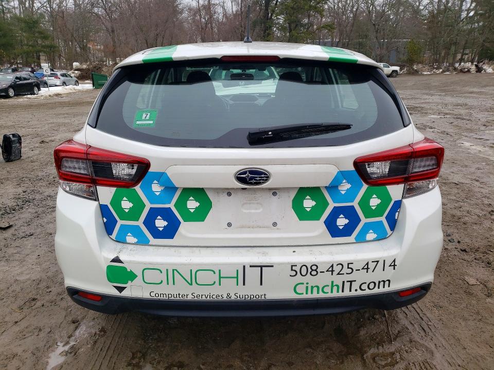 2020 Subaru Impreza VIN 4S3GTAB60L3717448 COPART salvage auction — FRONT END, Ma - Cert Of Title-Salvage, sold $950 on 2026-07-27 (photo 6)