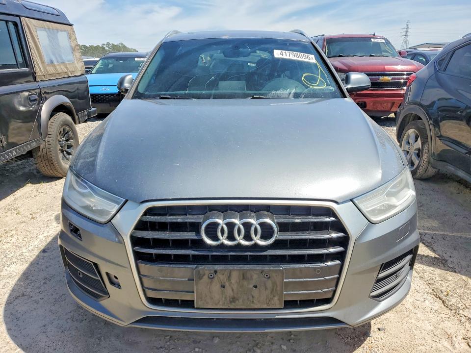 2017 Audi Q3 VIN WA1BCCFSXHR016976 COPART salvage auction — REAR END, Tx - Certificate Of Title, sold $1,450 on 2026-07-07 (photo 5)