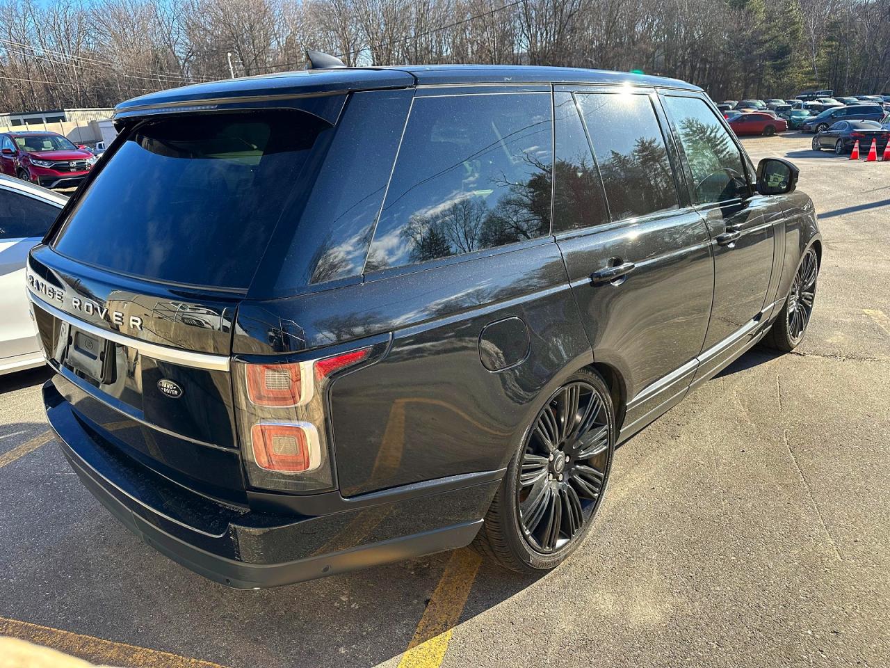 2020 Land Rover Range Rover VIN SALGS2SE0LA574568 COPART salvage auction — Minor Dent/Scratches, NC - CERTIFICATE OF TITLE, sold $15,400 on 2026-07-01 (photo 3)