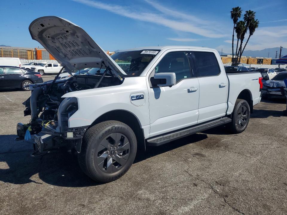 2025 Ford F-150 VIN 1FT6W5L7XSWG17940 COPART salvage auction — FRONT END, Ca - Salvage Certificate, sold $26,750 on 2026-07-28 (photo 1)