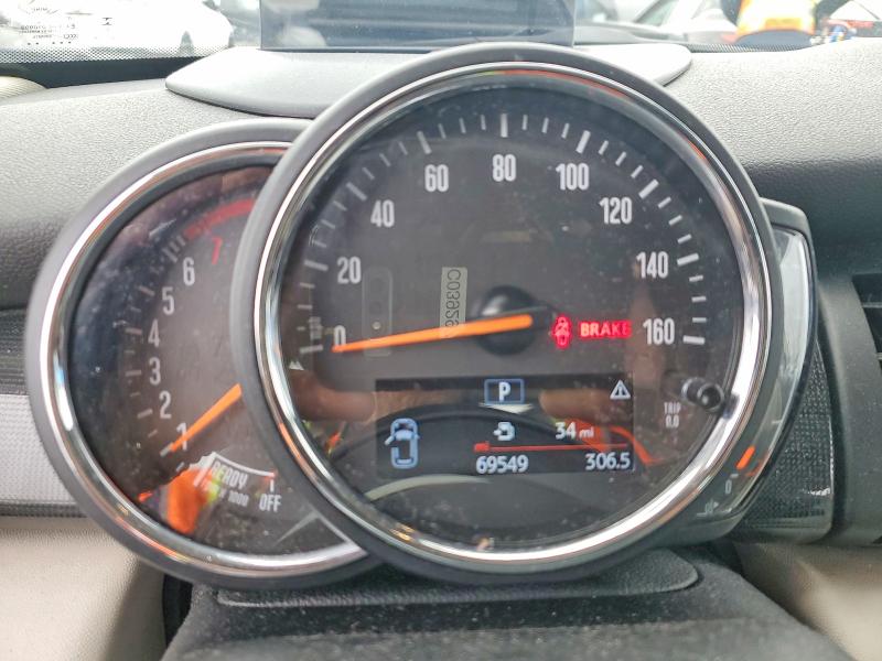 2019 Mini Cooper VIN WMWXP7C50K2A50737 COPART salvage auction — FRONT END, Id - Salvage Certificate Of Title, sold $250 on 2026-07-27 (photo 9)