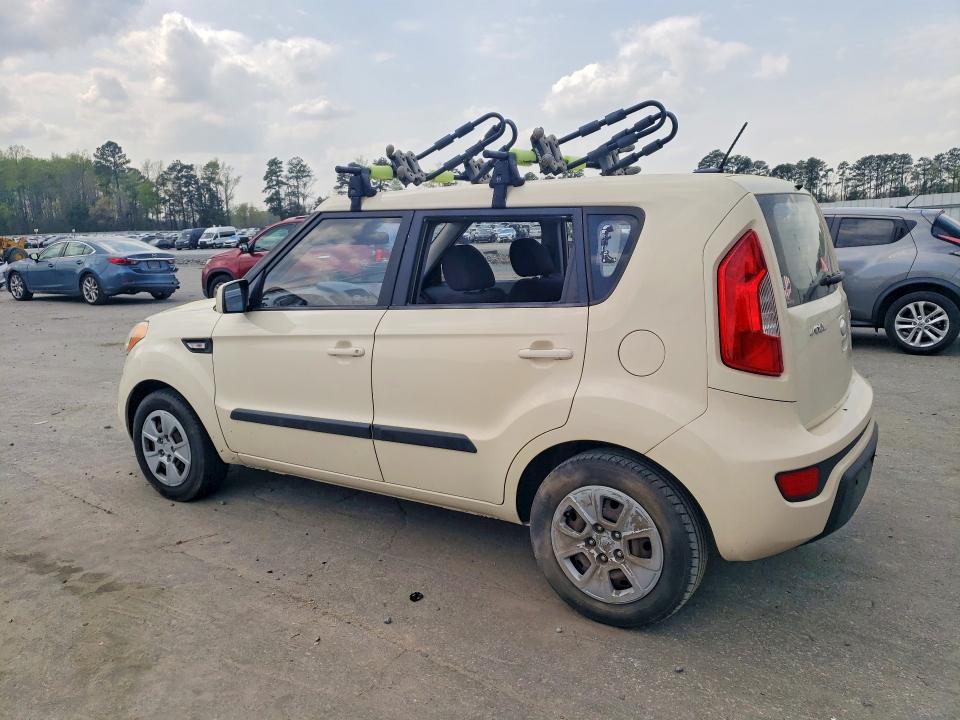 2013 Kia Soul VIN KNDJT2A59D7552658 COPART salvage auction — VANDALISM, Nc - Salvage Certificate Of Title, sold $525 on 2026-07-28 (photo 2)
