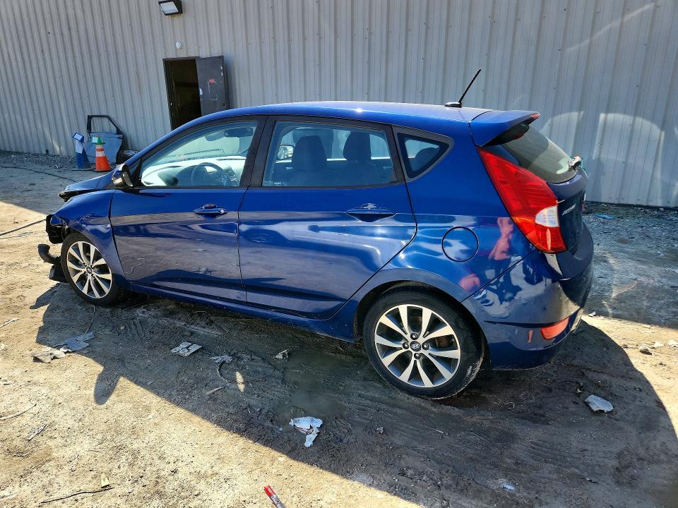 2017 Hyundai Accent VIN KMHCU5AE5HU333609 COPART salvage auction — FRONT END, De - Salvage Certificate, sold $425 on 2026-07-28 (photo 2)