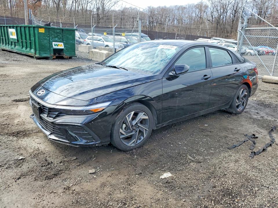 2025 Hyundai Elantra VIN KMHLM4DG2SU923670 — COPART salvage auction photo