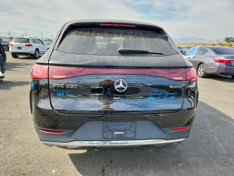 2024 Mercedes-benz Eqe VIN 4JGGM1CB7RA052587 COPART salvage auction — FRONT END, CA, sold $18,400 on 2026-08-05 (photo 6)