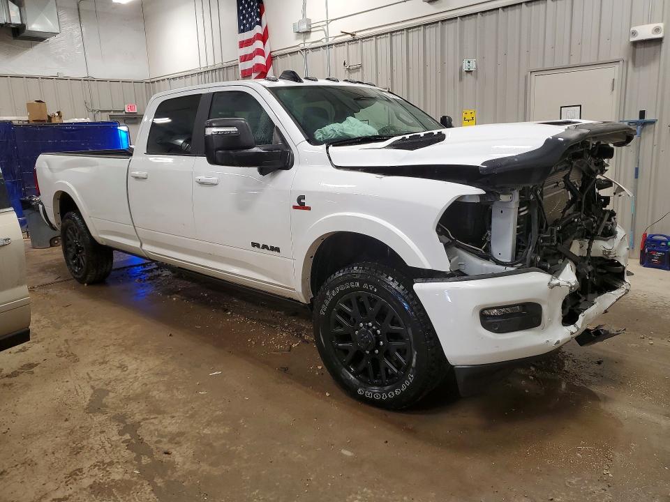 2026 Ram 3500 VIN 3C63R3RLXTG176255 COPART salvage auction — FRONT END, Wy - Cert Of Title-Salvage, sold $31,500 on 2026-07-22 (photo 4)