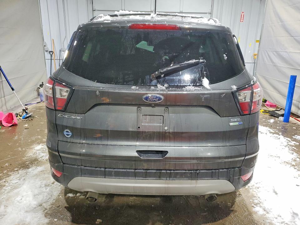 2018 Ford Escape VIN 1FMCU9HD9JUA59566 COPART salvage auction — FRONT END, NH - CERT OF TITLE-SALVAGE, sold $1,100 on 2026-07-02 (photo 6)