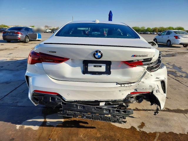 2025 BMW M440i VIN WBA83DA03SCT82734 COPART salvage auction — SIDE, Tx - Certificate Of Title, sold $25,500 on 2026-07-16 (photo 6)