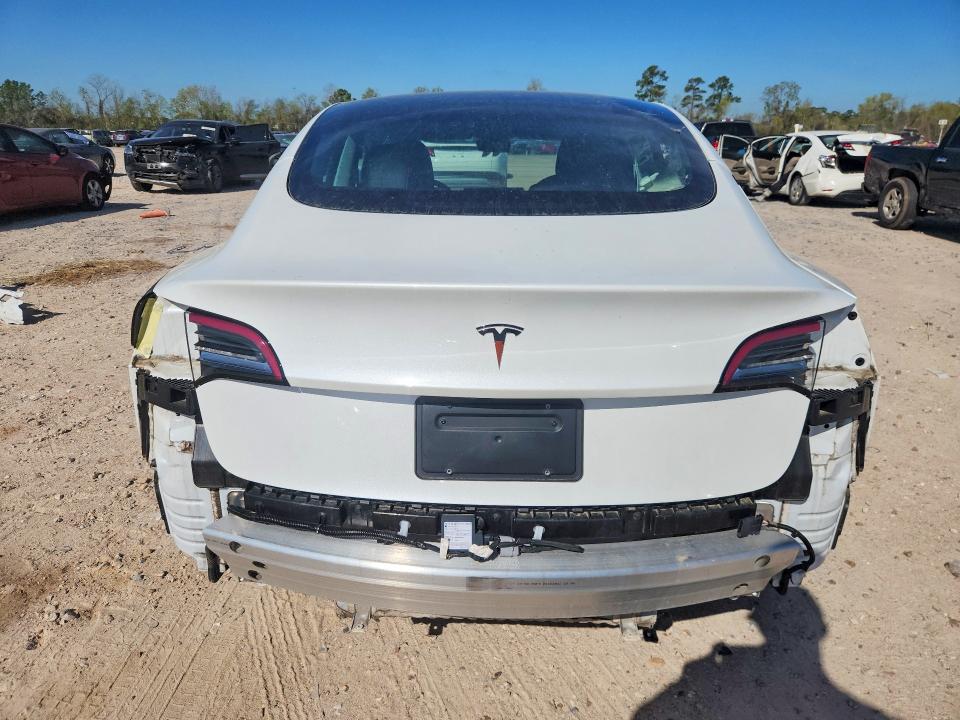 2021 Tesla Model 3 VIN 5YJ3E1EA4MF099564 COPART salvage auction — ALL OVER, Tx - Salvage Vehicle Title, sold $4,700 on 2026-07-10 (photo 6)