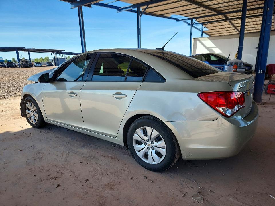 2014 Chevrolet Cruze VIN 1G1PA5SH7E7364046 COPART salvage auction — FRONT END, Az - Cert Of Title - Salvage, sold $175 on 2026-07-09 (photo 2)