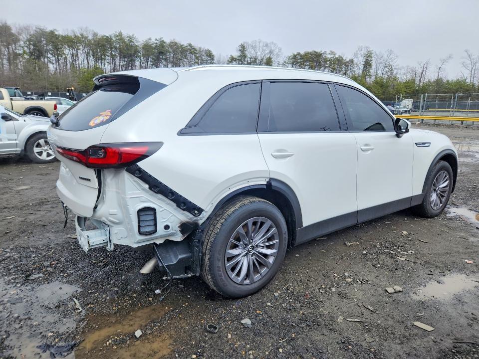 2025 Mazda Cx-90 VIN JM3KKBHD2S1255209 COPART salvage auction — REAR END, Md - Cert Of Salvage < 75% Damage, sold $225 on 2026-07-02 (photo 3)