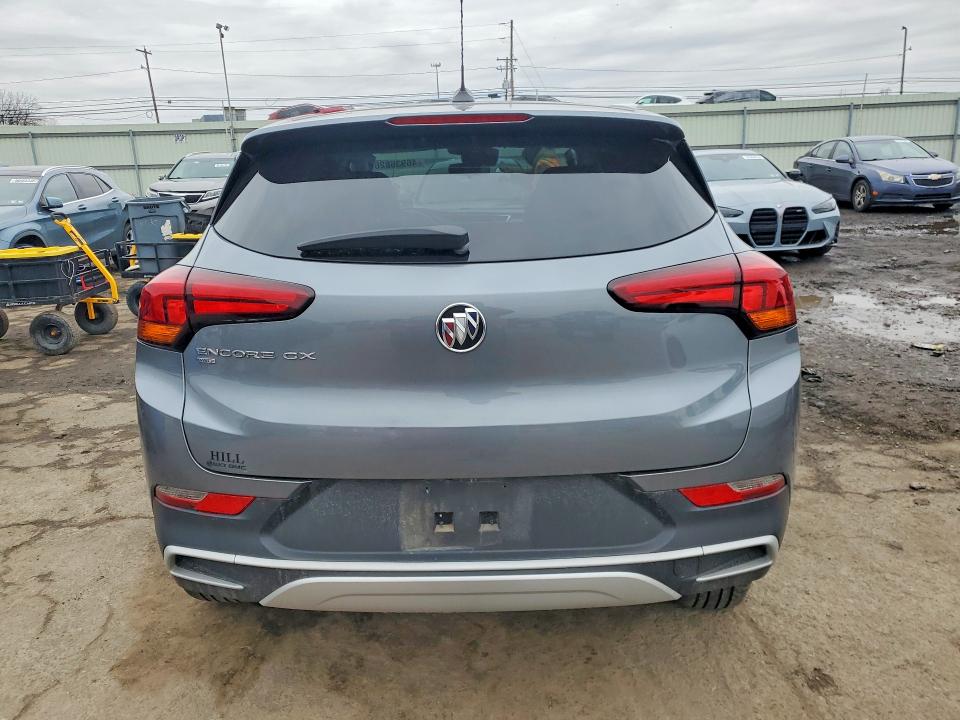 2021 Buick Encore gx VIN KL4MMCSL5MB055272 COPART salvage auction — SIDE, PA - CERTIFICATE OF SALVAGE, sold $4,500 on 2026-07-08 (photo 6)