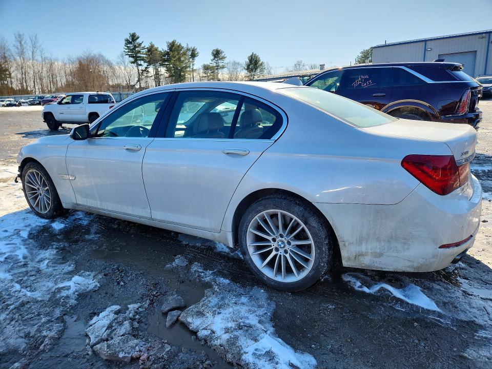 2013 BMW 7er VIN WBAYB6C58DD223664 COPART salvage auction — FRONT END, Wv - Salvage Certificate, sold $1,600 on 2026-07-30 (photo 2)