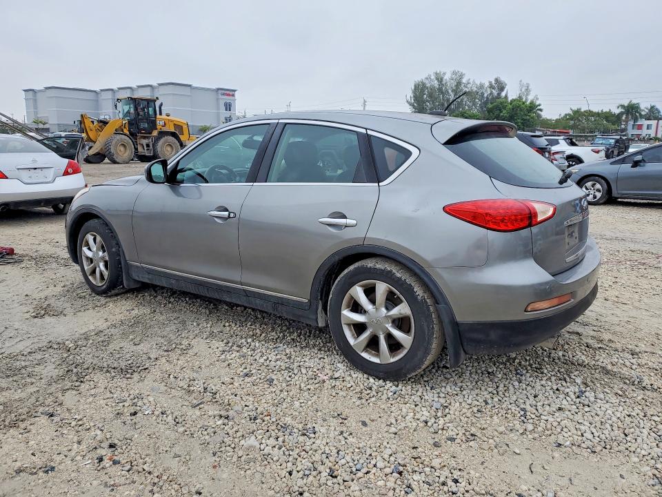 2008 Infiniti Ex35 VIN JNKAJ09F58M357072 COPART salvage auction — MINOR DENT/SCRATCHES, FL - CERTIFICATE OF TITLE (P), sold $275 on 2026-07-17 (photo 2)