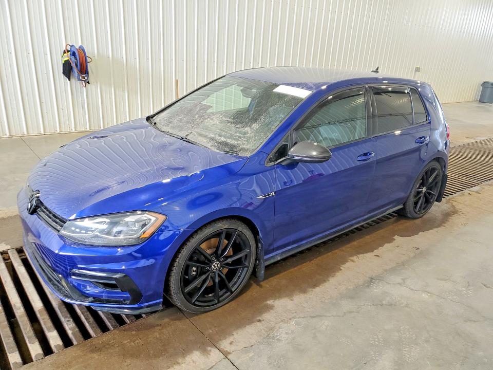 2019 Volkswagen Golf VIN WVWWA7AU0KW118468 COPART salvage auction — SIDE, Ab - Bos - Salvage, sold $8,300 on 2026-07-09 (photo 1)