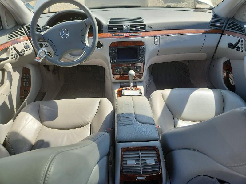 2004 Mercedes-benz S-klasse VIN WDBNG84J54A406888 COPART salvage auction — HAIL, Ks - Cert Of Title-Non Highway, sold $800 on 2026-07-07 (photo 8)