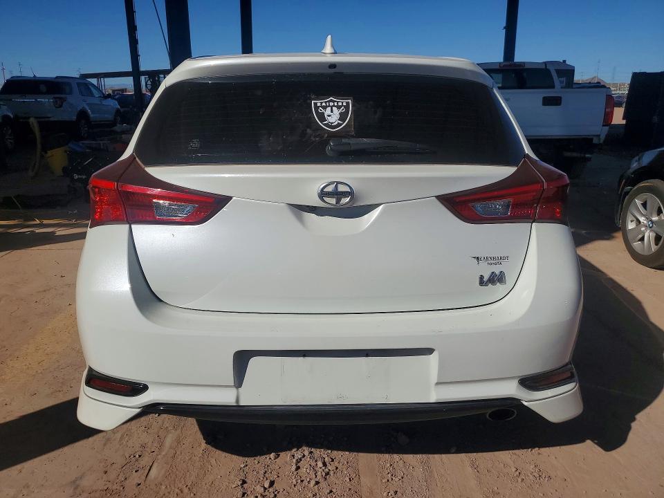 2016 Scion Im VIN JTNKARJE1GJ505906 COPART salvage auction — FRONT END, Az - Cert Of Title - Salvage, sold $200 on 2026-07-28 (photo 6)