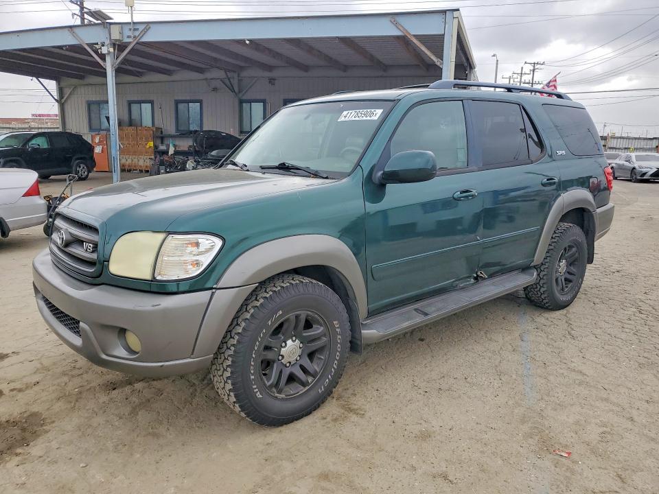 2003 Toyota Sequoia VIN 5TDZT34A83S174936 COPART salvage auction — SIDE, CA - SALVAGE CERTIFICATE, sold $1,200 on 2026-07-23 (photo 1)