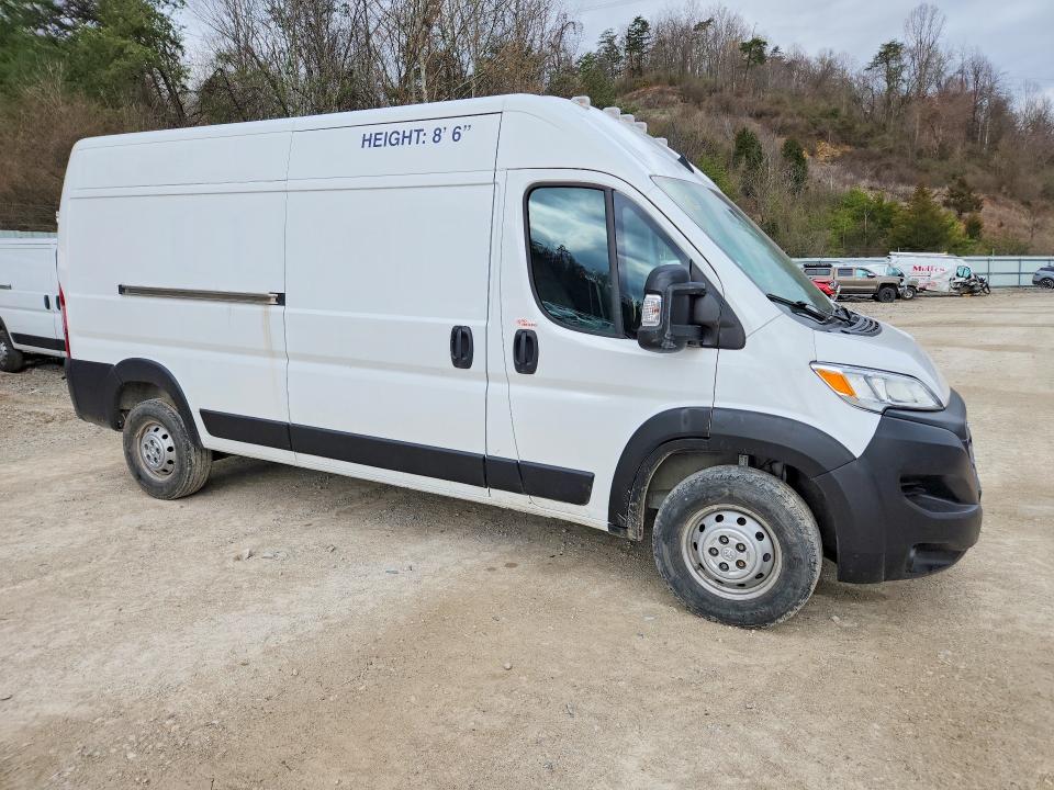 2023 Ram Promaster 2500 VIN 3C6LRVDG9PE598640 COPART salvage auction — FRONT END, VA - CERT OF TITLE - SALVAGE, sold $9,600 on 2026-07-29 (photo 4)