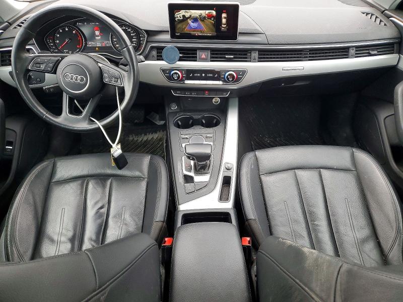 2018 Audi A4 VIN WAUANAF44JN018430 COPART salvage auction — FRONT END, Salvage Title, sold $6,200 on 2026-07-09 (photo 8)