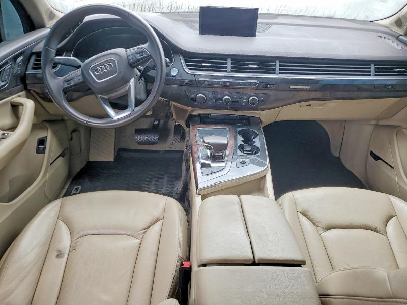 2018 Audi Q7 VIN WA1LAAF7XJD034262 COPART salvage auction — BURN, Sc - Certificate Of Title, sold $5,000 on 2026-07-17 (photo 8)