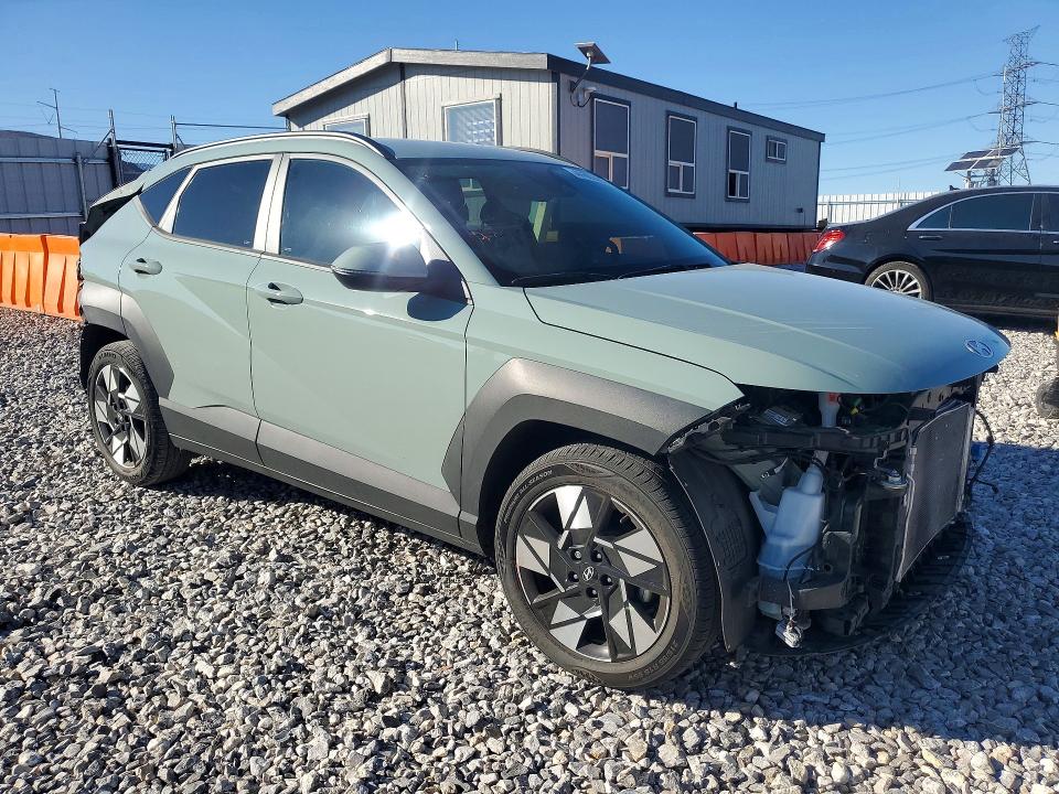 2024 Hyundai Kona VIN KM8HC3AB6RU078795 COPART salvage auction — FRONT END, Nv - Salvage Title, sold $6,600 on 2026-07-13 (photo 4)