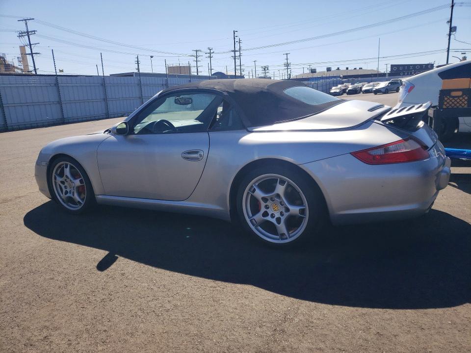 2006 Porsche 911 VIN WP0CB29966S766915 COPART salvage auction — WATER/FLOOD, Ca - Salvage Certificate, sold $17,800 on 2026-07-22 (photo 2)