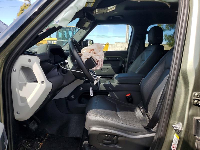 2023 Land rover Defender VIN SALEJ7EX7P2204383 COPART salvage auction — FRONT END, Salvage Title, sold $17,600 on 2026-07-23 (photo 7)