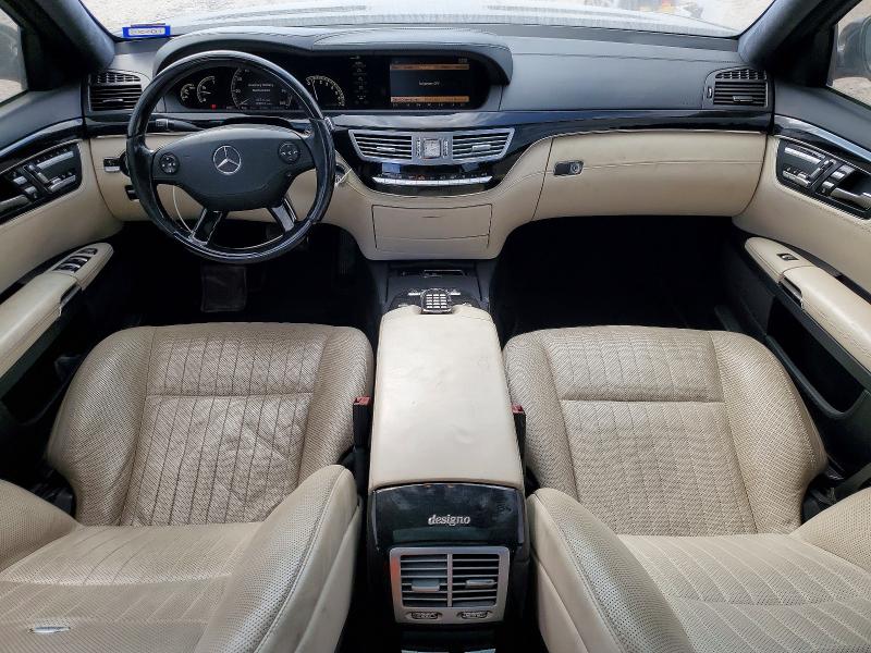 2009 Mercedes-benz S class VIN WDDNG71X09A282966 COPART salvage auction — MECHANICAL, Tx - Cert Of Title-Rebuilt Salvage, sold $650 on 2026-07-02 (photo 8)