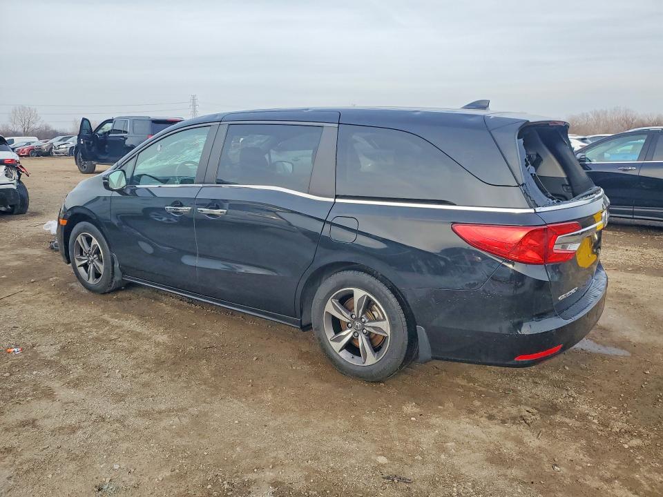2018 Honda Odyssey VIN 5FNRL6H82JB043656 COPART salvage auction — HAIL, IL - SALVAGE CERTIFICATE, sold $6,000 on 2026-07-03 (photo 2)
