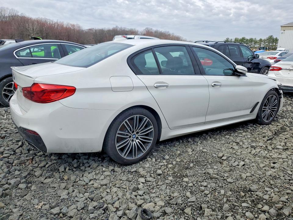 2017 BMW 5er VIN WBAJE7C30HG888317 COPART salvage auction — FRONT END, Nj - Cert Of Title-Salvage, sold $11,900 on 2026-07-20 (photo 3)