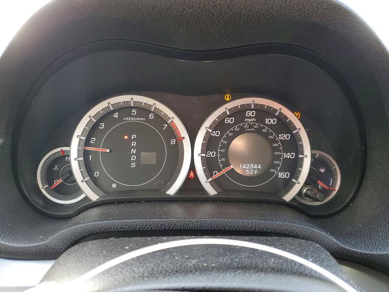 2012 Acura Tsx VIN JH4CW2H52CC003412 COPART salvage auction — FRONT END, Ct - Cert Of Title-Parts Only Salva, sold $575 on 2026-07-02 (photo 9)