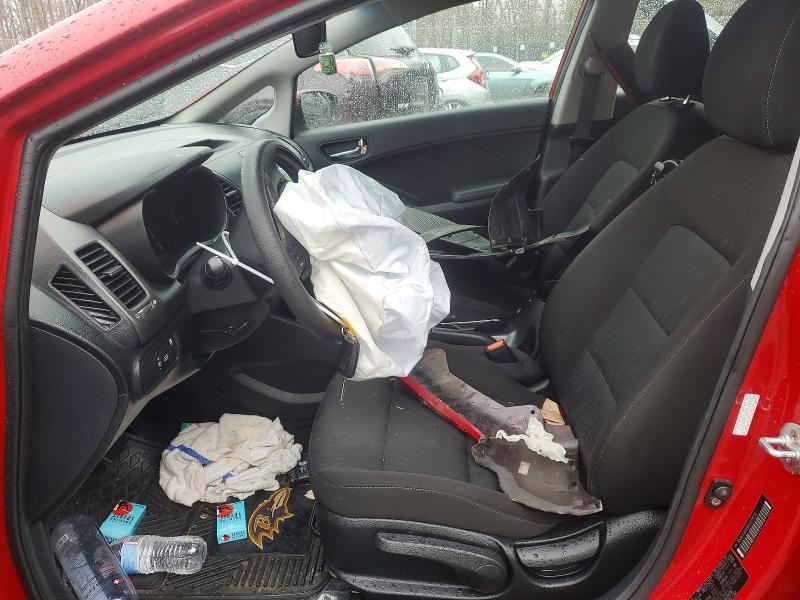 2016 Kia Forte VIN KNAFK4A69G5609290 COPART salvage auction — SIDE, Md - Cert Of Salvage < 75% Damage, sold $525 on 2026-07-28 (photo 7)