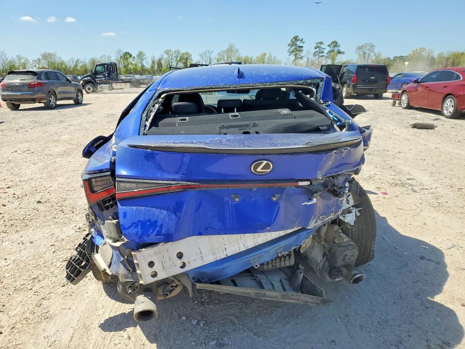 2022 Lexus Is VIN JTHGZ1B29N5048999 COPART salvage auction — ALL OVER, Tx - Salvage Vehicle Title, sold $2,050 on 2026-07-31 (photo 6)