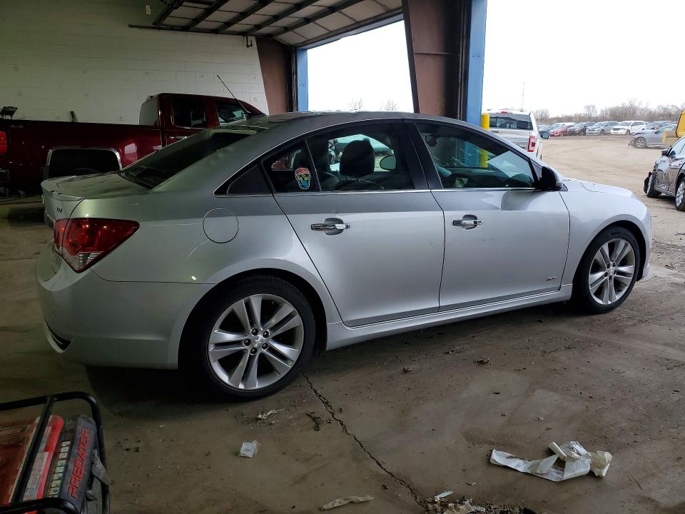 2013 Chevrolet Cruze VIN 1G1PG5SB9D7176489 COPART salvage auction — HAIL, Il - Salvage Certificate, sold $250 on 2026-07-10 (photo 3)